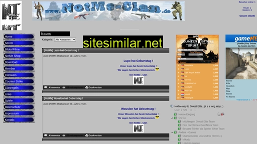 Notme-clan similar sites