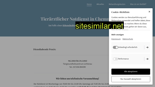 Nottierarzt-chemnitz similar sites