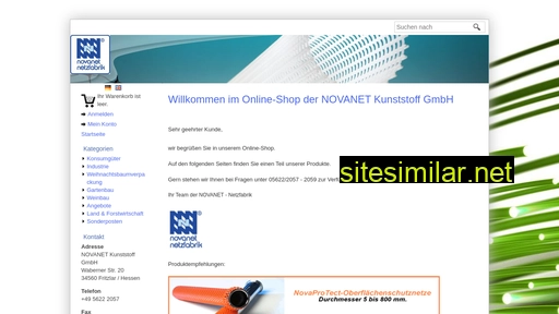 Novanet-shop similar sites