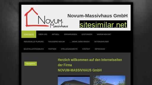 novum-massivhaus.de alternative sites