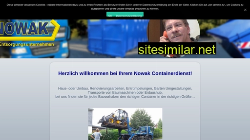 nowak-containerdienst.de alternative sites