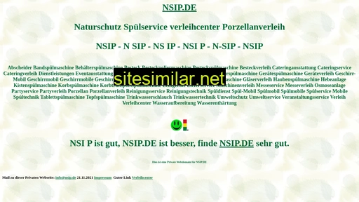 nsip.de alternative sites