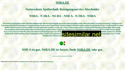 nsra.de alternative sites