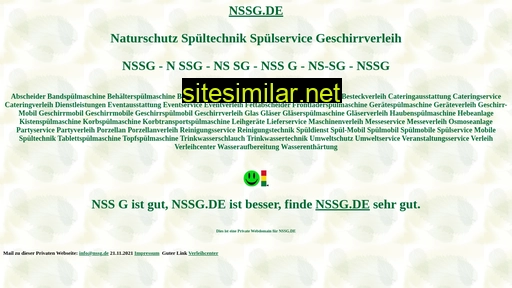 nssg.de alternative sites