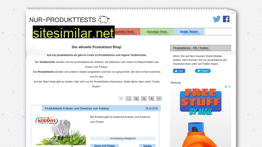nur-produkttests.de alternative sites