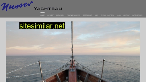 nusser-yachtbau.de alternative sites