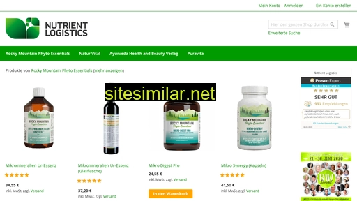 nutrientlogistics.de alternative sites