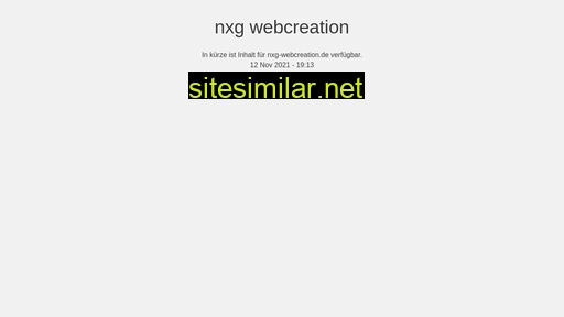 nxg-webcreation.de alternative sites