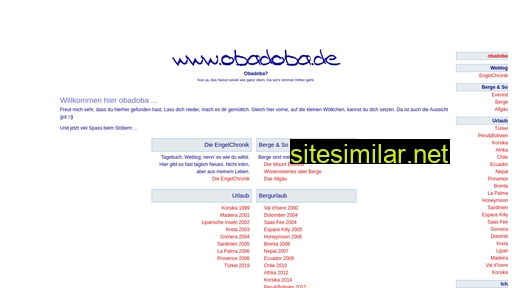 obadoba.de alternative sites