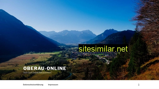 Oberau-online similar sites
