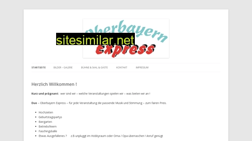 oberbayern-express.de alternative sites