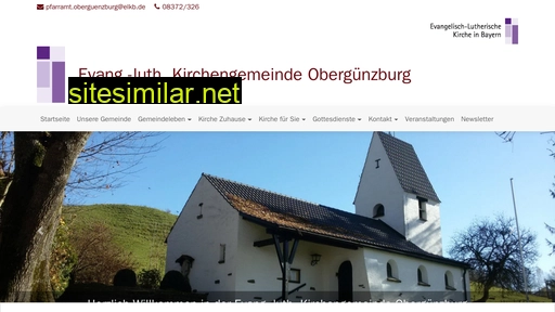 Oberguenzburg-evangelisch similar sites