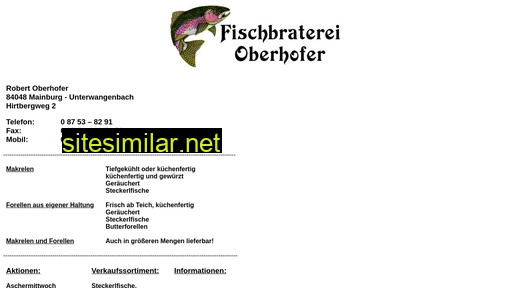 oberhofer-fische.de alternative sites