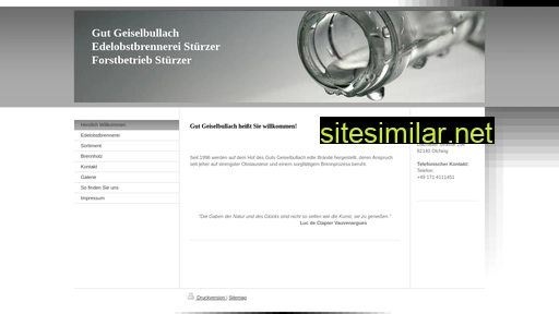 obstbrennerei-stuerzer.de alternative sites