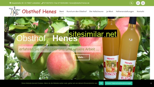 obsthof-henes.de alternative sites
