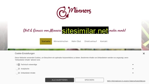 obsthof-minners.de alternative sites