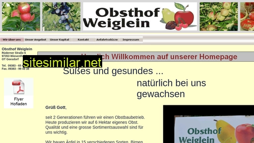 obsthof-weiglein.de alternative sites