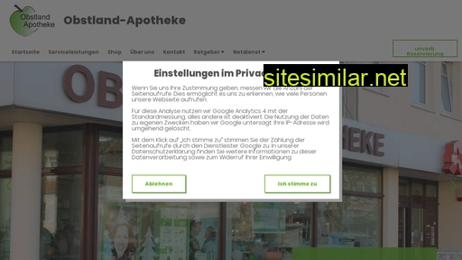 obstland-apotheke.de alternative sites