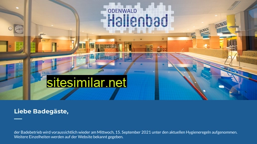 odenwald-hallenbad.de alternative sites