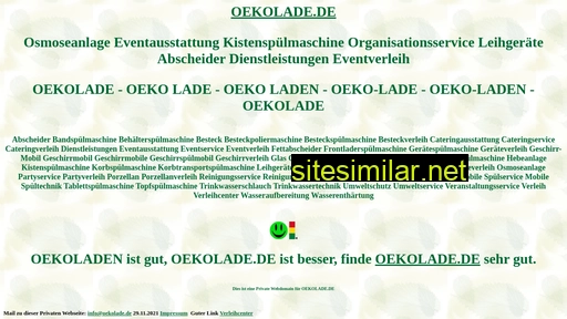 oekolade.de alternative sites