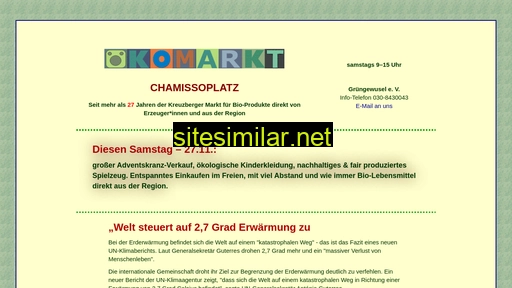 Oekomarkt-chamissoplatz similar sites