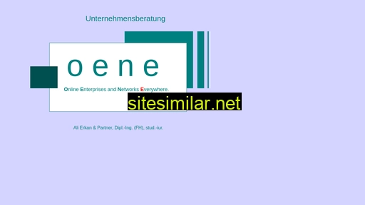 oene.de alternative sites