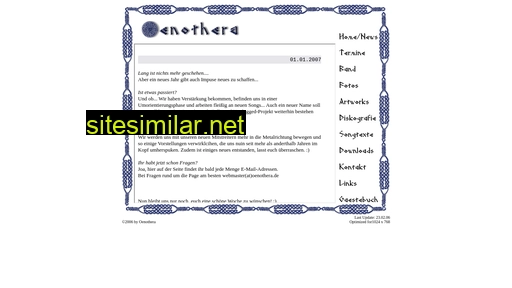 oenothera.de alternative sites