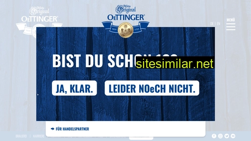 oettinger-bier.de alternative sites
