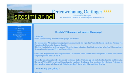 Oettinger-hayingen similar sites