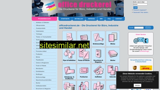 Officedruckerei similar sites
