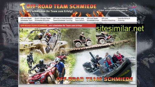 Off-road-teambuilding-schmiede similar sites