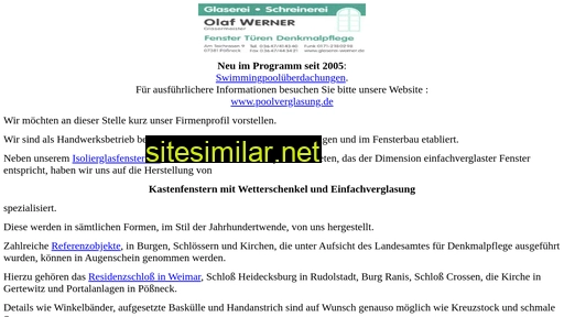 Olaf-werner similar sites