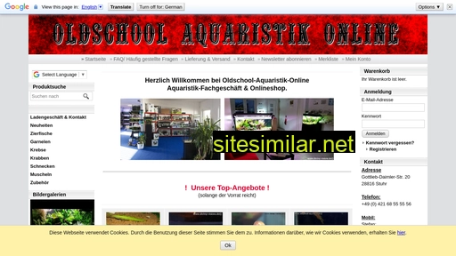 oldschool-aquaristik-online.de alternative sites