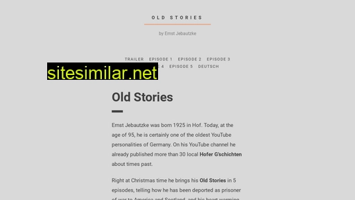 oldstories.de alternative sites