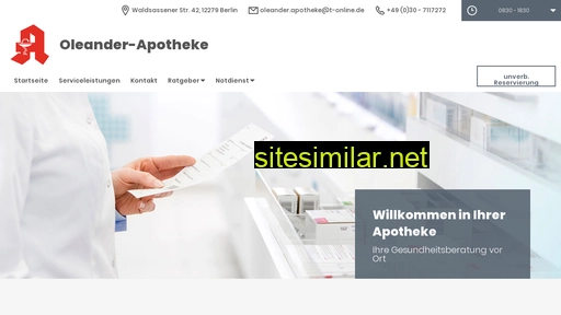 oleander-apotheke-berlin-app.de alternative sites
