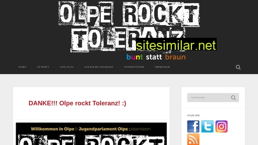 Olpe-rockt-toleranz similar sites