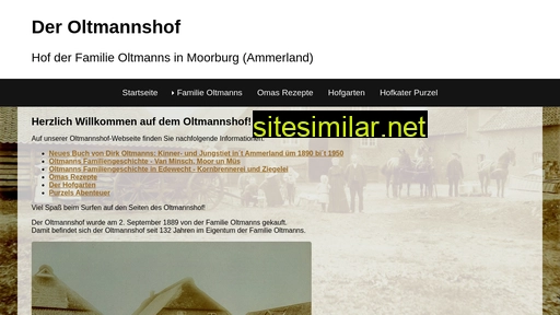 Oltmannshof similar sites