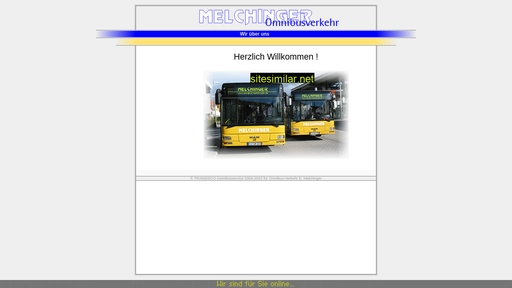 omnibus-melchinger.de alternative sites
