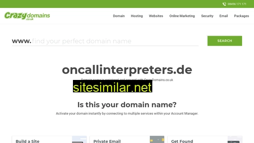 oncallinterpreters.de alternative sites