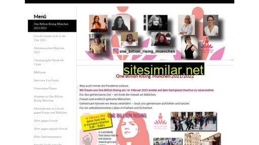 onebillionrising-muenchen.de alternative sites