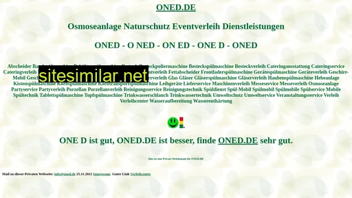 oned.de alternative sites