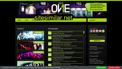 onetableclub.de alternative sites