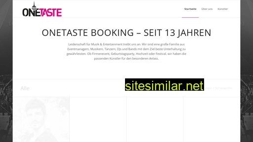 onetaste-booking.de alternative sites