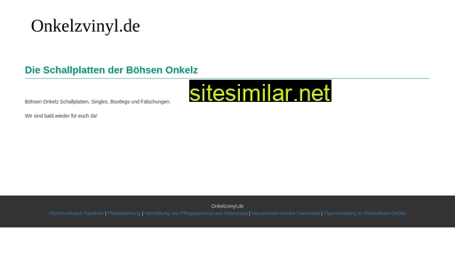 onkelzvinyl.de alternative sites