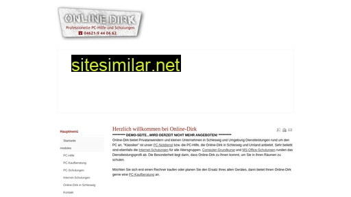 online-dirk.de alternative sites
