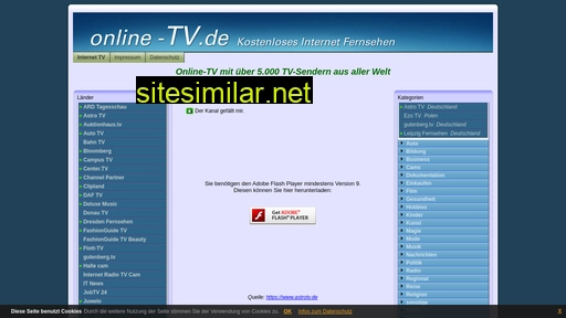 Online-tv similar sites