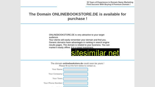 onlinebookstore.de alternative sites