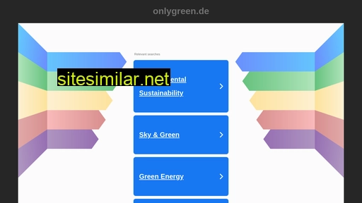 onlygreen.de alternative sites