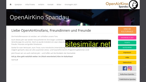 Openairkino-spandau similar sites