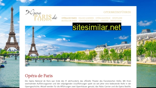 Opera-paris similar sites